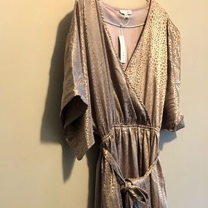 Savannah Dusty Lilac Print Kimono Maxi
Medium